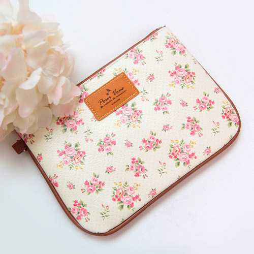Wanna This Pour vous flower pattern clutch bag medium