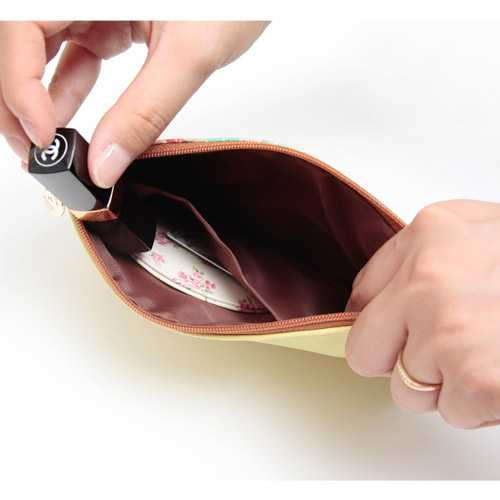 Wanna This Pour vous flower pattern clutch bag medium