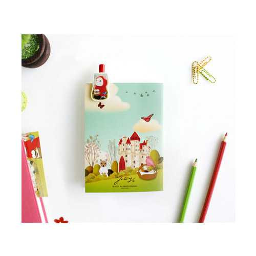 Jetoy Choo Choo cat mini lined notebook