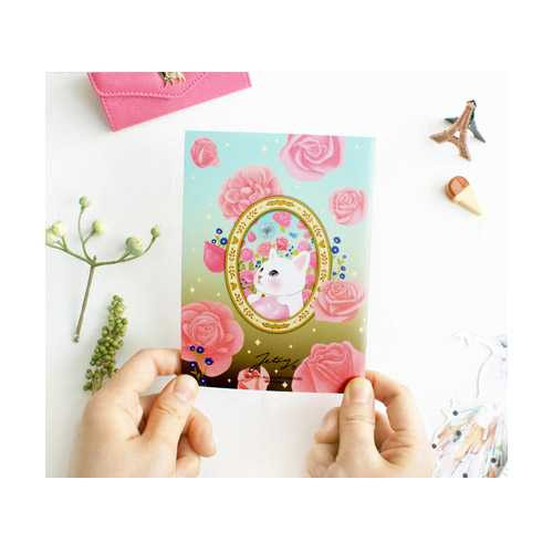 Jetoy Choo Choo cat mini lined notebook