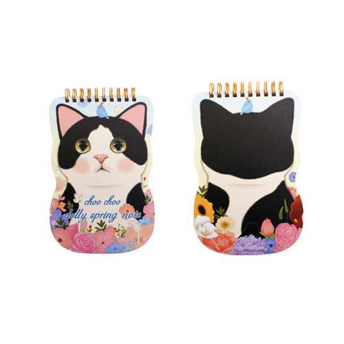 Jetoy Choo Choo cat dolly wirebound notepad