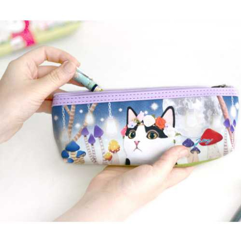Jetoy Choo Choo cat lalala pencil case
