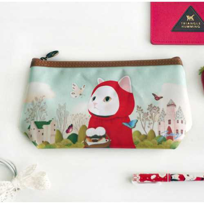 Jetoy Choo Choo cat lalala zipper pouch Jetoy Choo Choo cat lalala zipper pouch