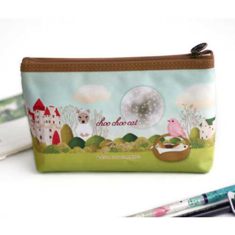 Jetoy Choo Choo cat lalala zipper pouch Jetoy Choo Choo cat lalala zipper pouch