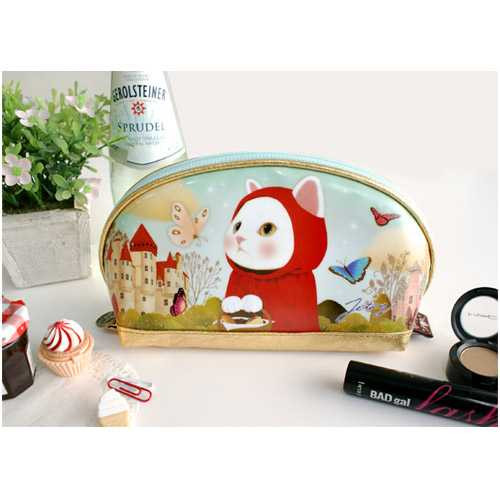 Jetoy Choo Choo cat bang bang zipper pouch