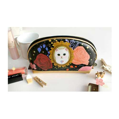 Jetoy Choo Choo cat bang bang zipper pouch