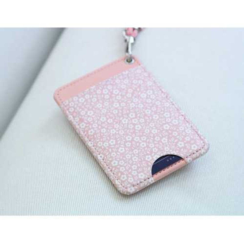 PLEPLE Ololo pattern flat card holder case small