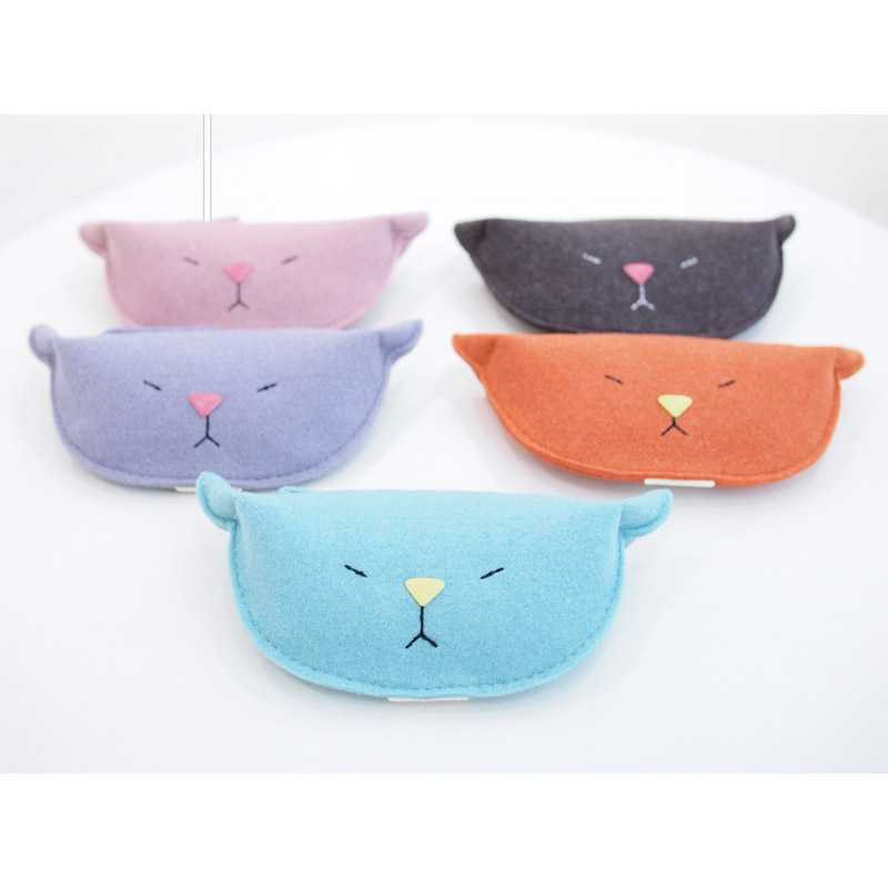 PLEPLE Nabi felt key coin pouch case