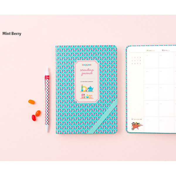 Ardium Premium scandinavia pattern undated journal diary