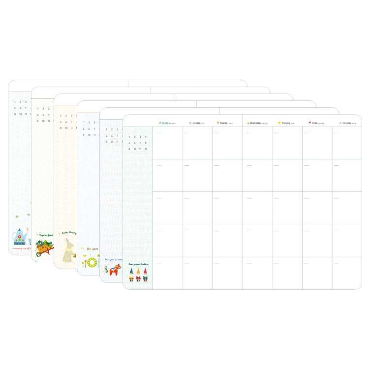 Ardium Premium scandinavia pattern undated journal diary