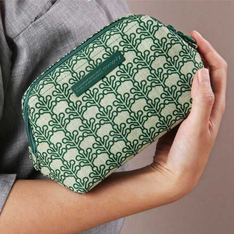 Monopoly Nature motif pattern wire travel beauty pouch Monopoly Nature motif pattern wire travel beauty pouch