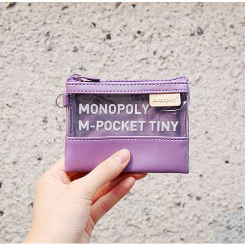 Monopoly Simple unique pocket small pouch