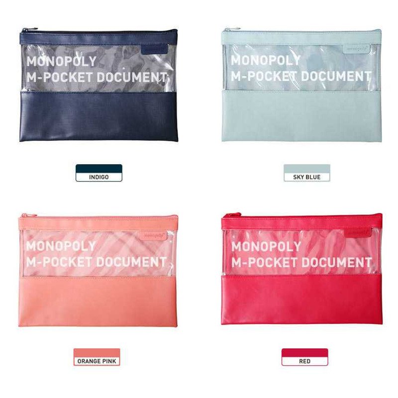 Monopoly Simple unique pocket document file folder pouch Monopoly Simple unique pocket document file folder pouch