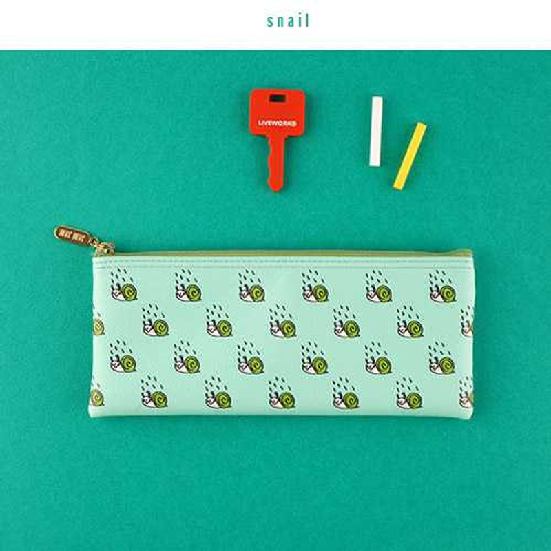 Livework Jam Jam cute pattern wide zipper pouch