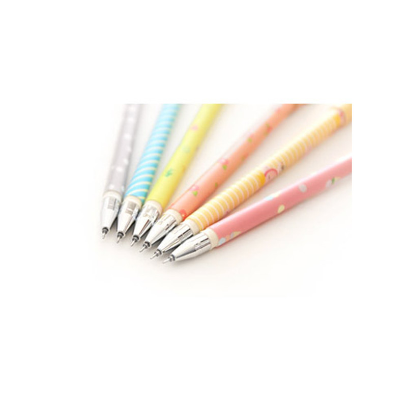 Hellogeeks cute illustration pattern black gel pen