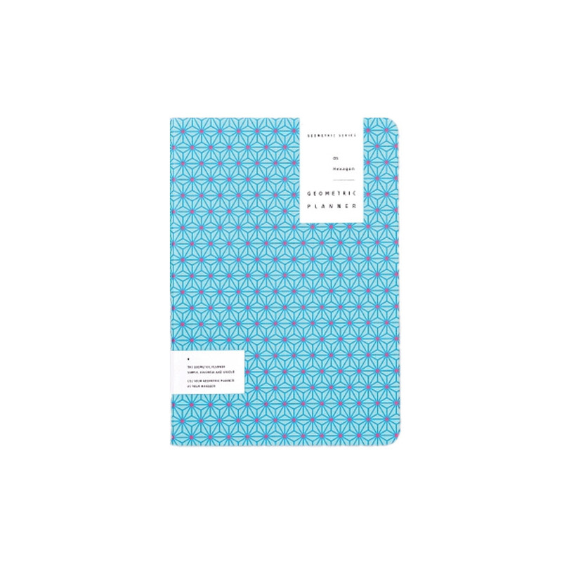 Hexagon - Ardium Geometric pattern undated planner