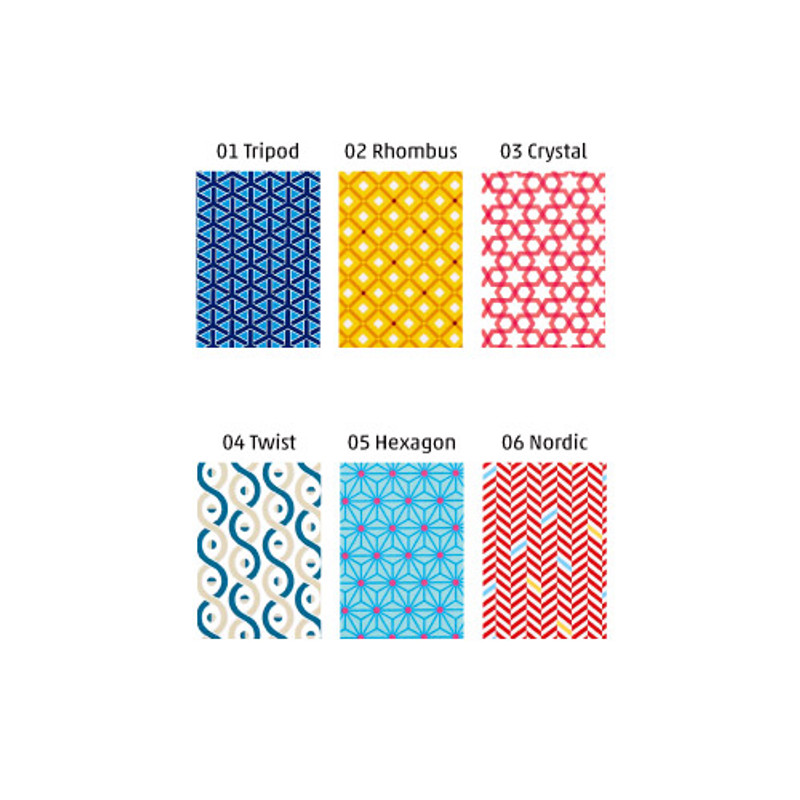 Patterns of 2015 Ardium Geometric pattern undated planner