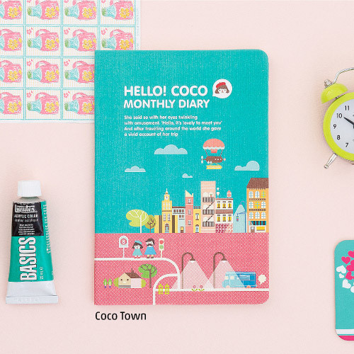 Coco town - 2015 Ardium Hello coco monthly dated diary