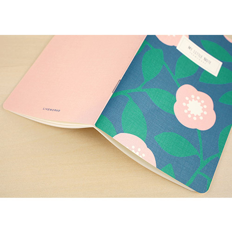 Promenade flower pattern mini lined notebook Promenade flower pattern mini lined notebook