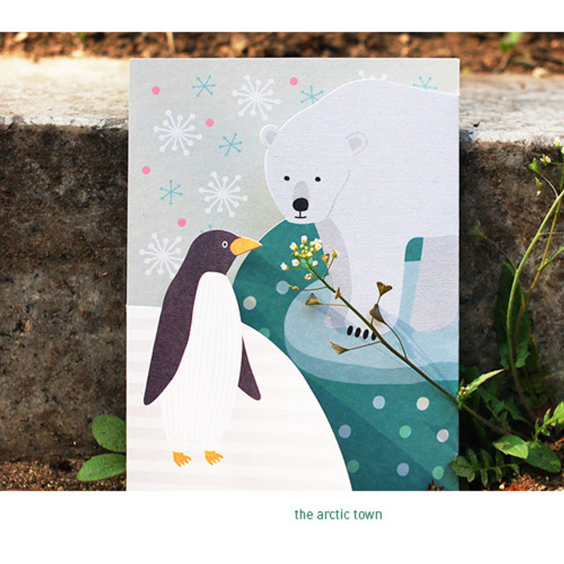 The arctic town The arctic town