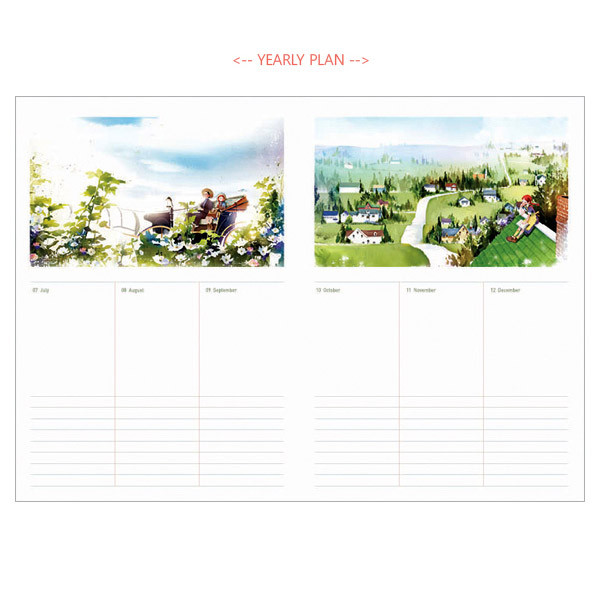 Yearly plan