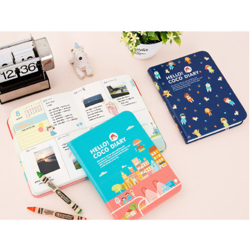 2015 Hello coco weekly dated diary