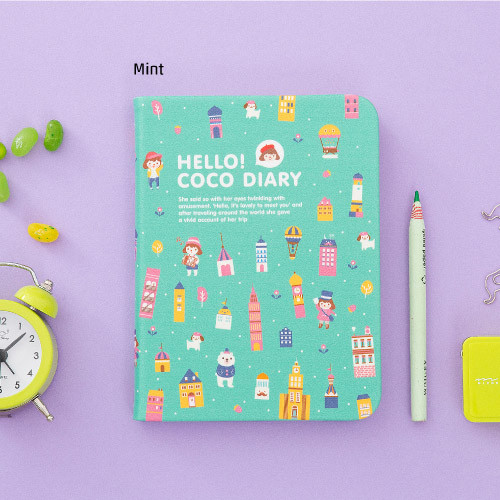 Mint - 2015 Hello coco weekly dated diary