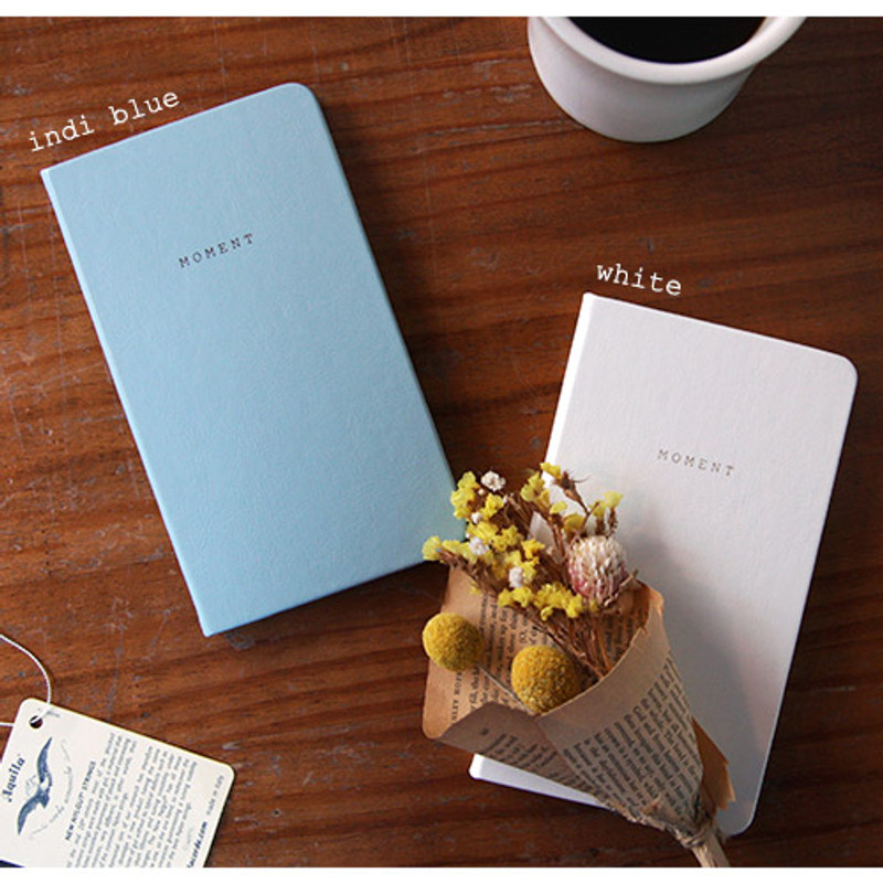 Indi blue, White - 2015 moment small undated diary