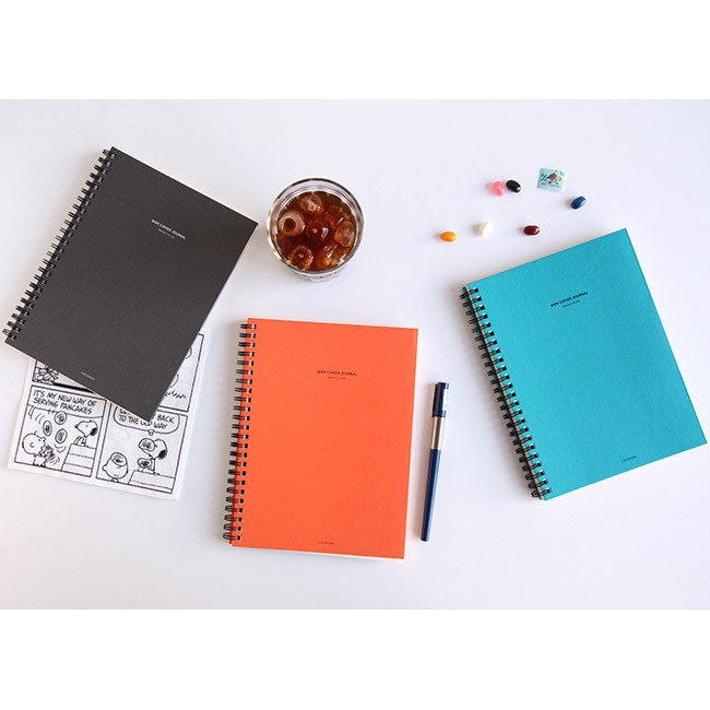 2015 Mon cahier wirebound undated weekly planner