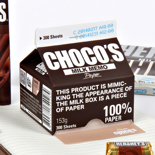 Chocos milk memo pad 300 sheets