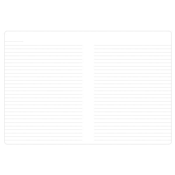 Line - Un jour de reve retro wirebound journal notebook