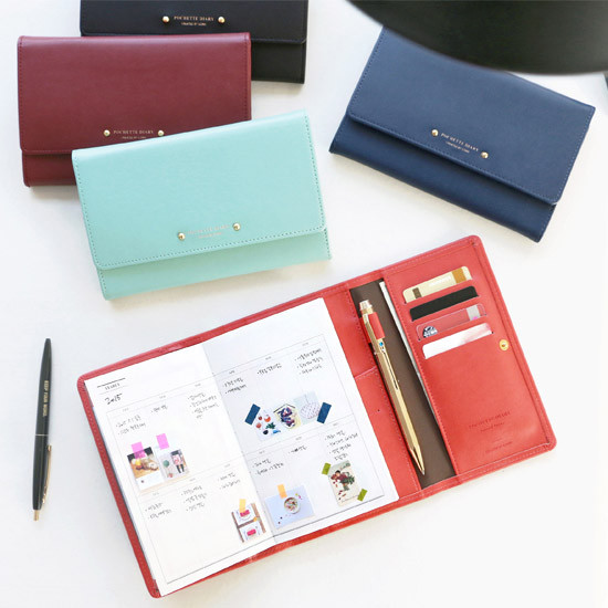 2015 Iconic Pochette wallet undated diary