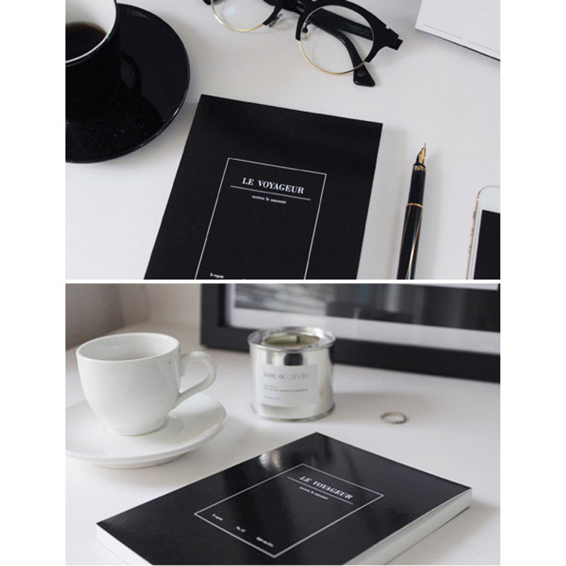 Blank note - Le voyaguer handy notebook 80 sheets
