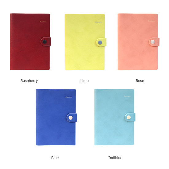 Colors of 2015 Rainbow dated diary