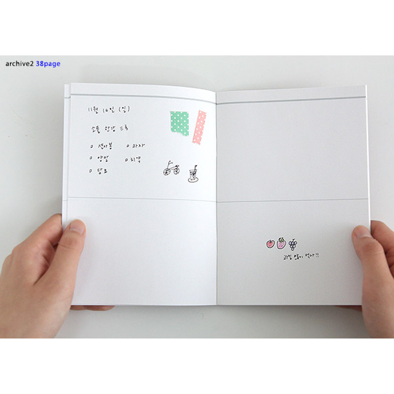 Archive 2 - Grid series notebook 38 pages