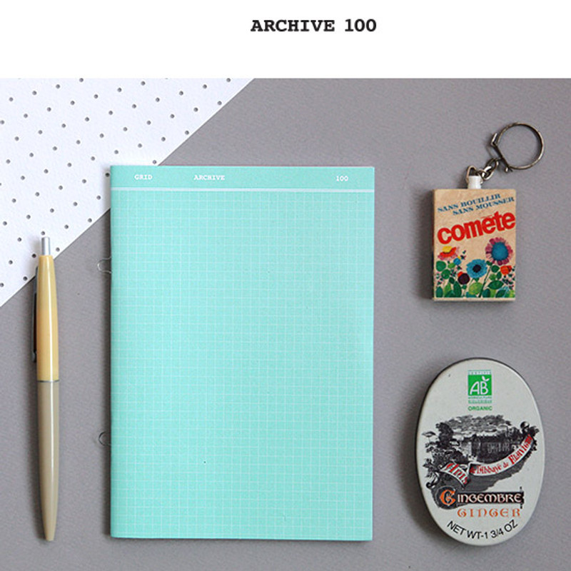 Archive 100 - Grid series notebook 38 pages