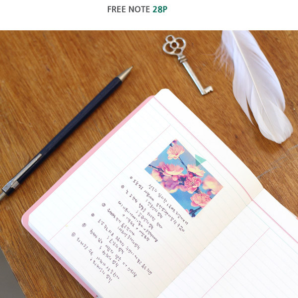 Free note - Wannabe unique undated medium diary