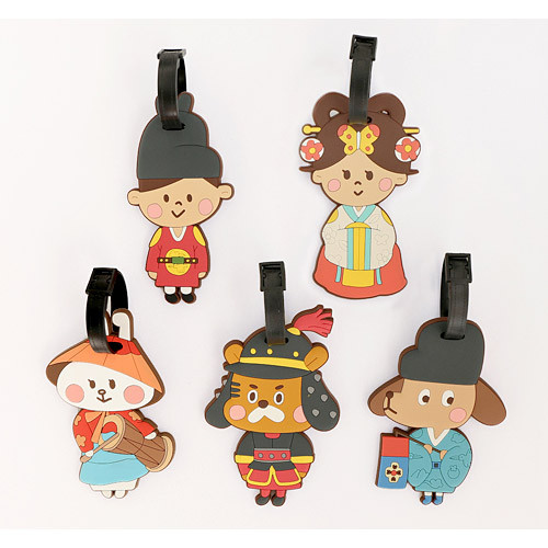 Korean traditional travel luggage name tag