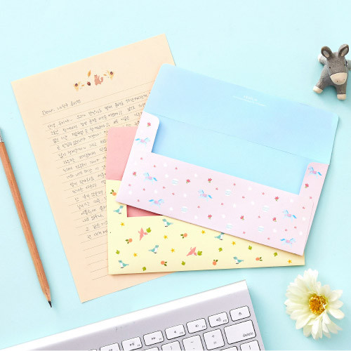 Cute animal letter paper and envelope set