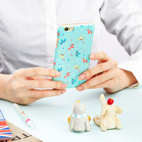 Pattern polycarbonate smartphone case for iPhone 6