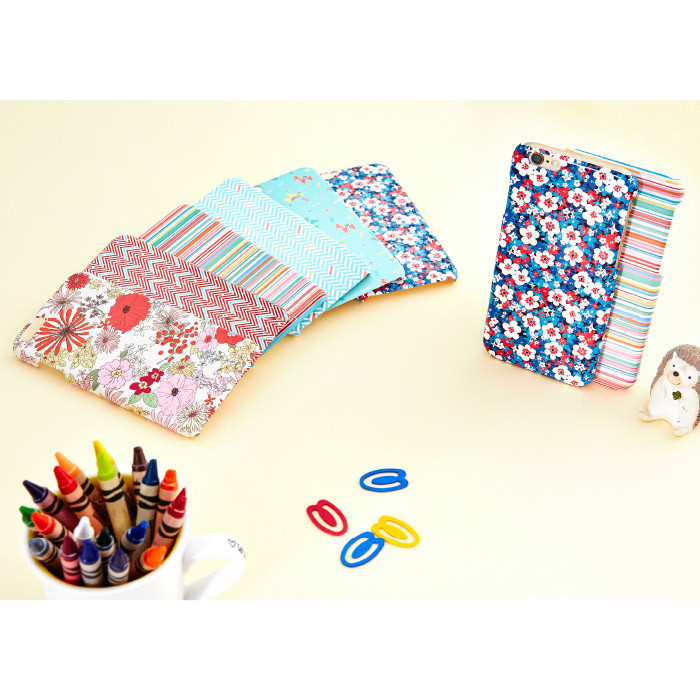 Pattern polycarbonate smartphone case for iPhone 6