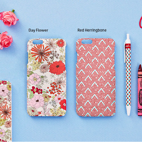 Day flower, Red herringbone