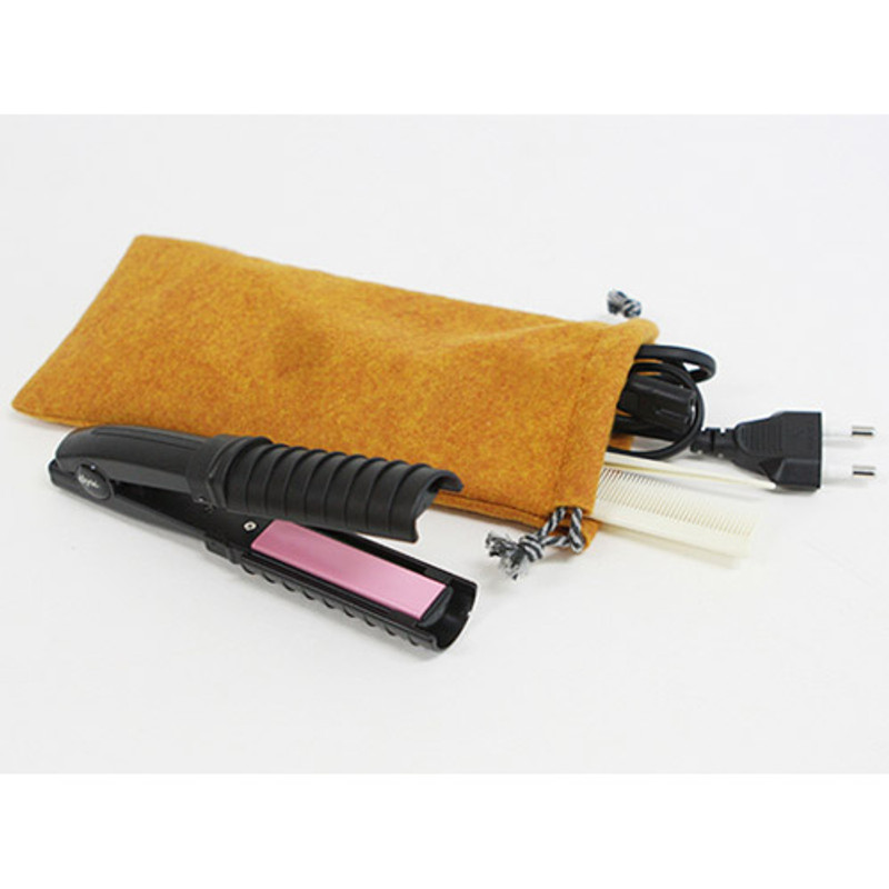 The Basic felt long drawstring pouch ver.3 The Basic felt long drawstring pouch ver.3