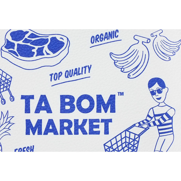 Detail of Tabom market strap pouch