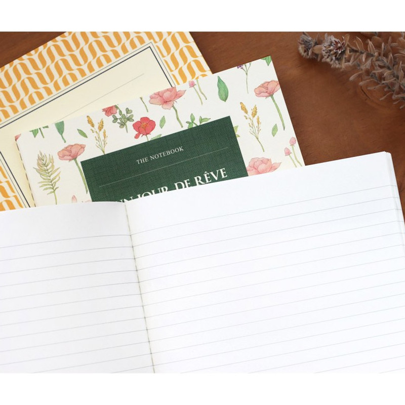 Lined notebook