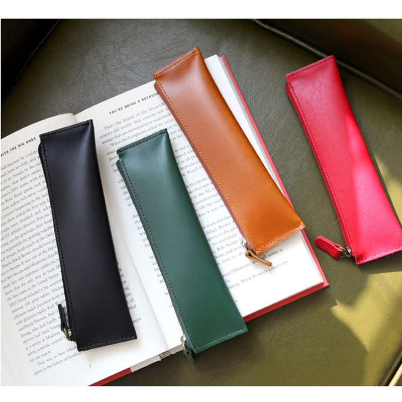 The basic handmade leather pencil case ver.2 The basic handmade leather pencil case ver.2
