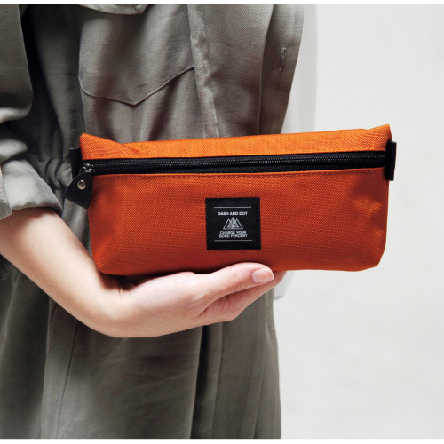 Orange - Good percent modern pencil case