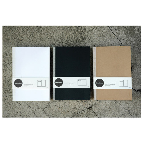 Tomstones plain drawing notebook