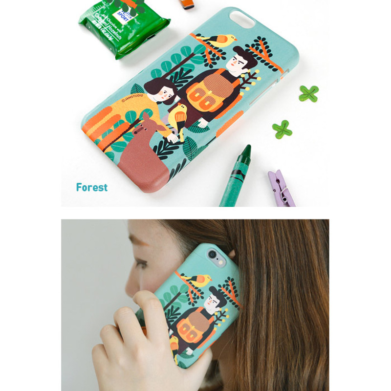 Forest - Du dum polycarbonate smartphone case for iPhone 6