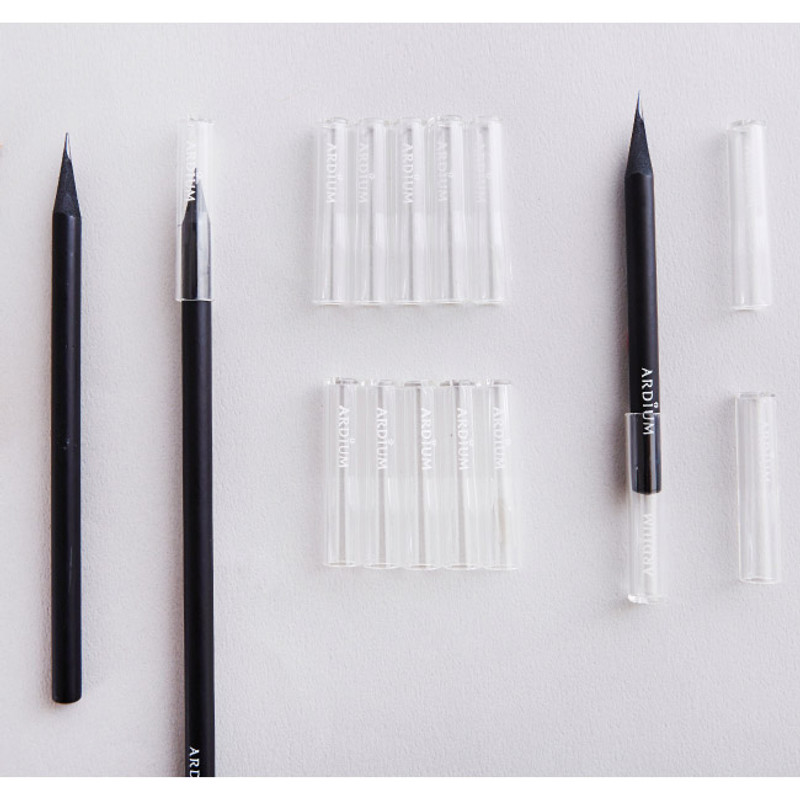 Clear pencil cap set Clear pencil cap set